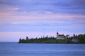 Copper Harbor Lighthouse Royalty Free Stock Photo