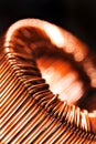 Copper inductor Royalty Free Stock Photo