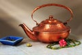 Copper Kettle Still Life Royalty Free Stock Photo