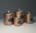 Copper Kitchen Snack Containers