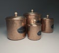 Copper Kitchen Snack Containers