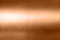 copper metal brushed background Royalty Free Stock Photo