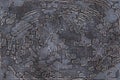 Industrial vintage- copper plate texture. Iron metallic- abstrac