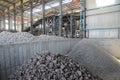 The copper ore metal production plant Royalty Free Stock Photo