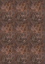 Copper pattern texture Royalty Free Stock Photo