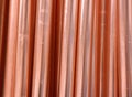Copper pipes Royalty Free Stock Photo