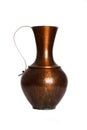 Copper pitcher Royalty Free Stock Photo