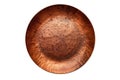 Copper Plate With Hammered Surface And Warm Reddishbrown Hues