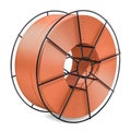 Copper Soldering, Welding Wire Spool. 3D rendering