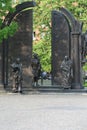 Copper statues in Hannover