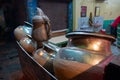 Copper utensils of Old Delhi market