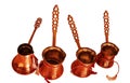 Copper vessels Royalty Free Stock Photo
