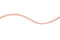 Copper wire line Royalty Free Stock Photo