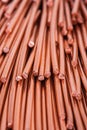 Copper Wire Rod Scrap Material Royalty Free Stock Photo