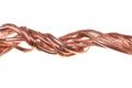Copper wires Royalty Free Stock Photo