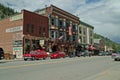 CopperStreet, Greenwood BC, Canada. Royalty Free Stock Photo