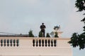 Cops on top The White House.Washington, D.C. United States of America Royalty Free Stock Photo