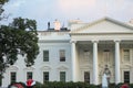 Cops on top The White House.Washington, D.C. United States of America Royalty Free Stock Photo