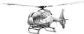Copter Royalty Free Stock Photo