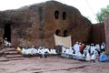 Coptic Easter Mass in Lalibela