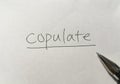 Copulate