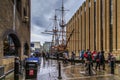 Copy of the Golden Hind galleon, London Royalty Free Stock Photo