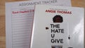A Copy of The Hate U Give by Angie Thomas
