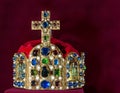 Copy of the imperial crown of the Holy Roman Empire Royalty Free Stock Photo