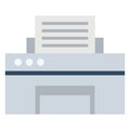 Copy machine Isolated Vector Illustration Icon editable Royalty Free Stock Photo