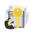 Copy optimization abstract concept vector illustration.