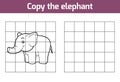 Copy the picture (elephant)