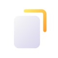 Copy pixel perfect flat gradient color ui icon