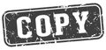 copy rectangular sign. copy stamp Royalty Free Stock Photo