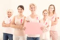 Copy space, mammogram reminder Royalty Free Stock Photo