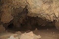 Copy Space Inside the Cave of Colossal Cave Mountain Park Royalty Free Stock Photo