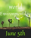 Save nature - world environment day celebrated on june 5