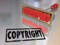 Copyright Branding Iron Name Product Protection