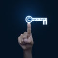 Copyright and patents concept