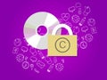 Copyright protection digital secure data