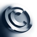 Copyright symbol Royalty Free Stock Photo