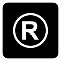 Copyright and trademark icon