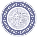 COPYRIGHT Royalty Free Stock Photo