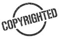 copyrighted stamp Royalty Free Stock Photo