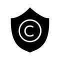 Copyrighting icon vector set. copywriting illustration sign collection. write symbol or logo.