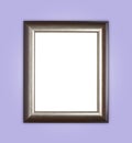 Copyspace empty wooden picture frame composition Royalty Free Stock Photo