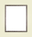 Copyspace empty wooden picture frame composition Royalty Free Stock Photo