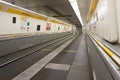 COQUELLES, PAS-DE-CALAIS, FRANCE, MAY 07 2016: Empty Eurotunnel car transporter