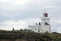 Coquet Island Lighthouse Royalty Free Stock Photo