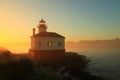 Coquille River Lighthouse - Bandon Beach