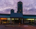 COQUITLAM, CANADA - OCTOBER 01, 2019: medical offices and other stores Coquitlam Centre Shopping Mall